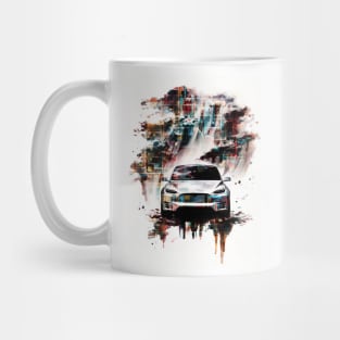 abstract car Mug